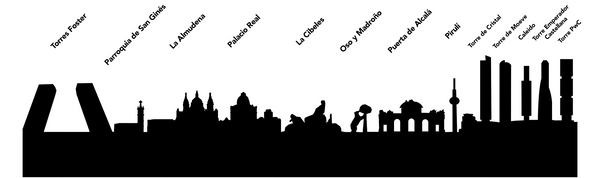 SKYLINE DE MADRID